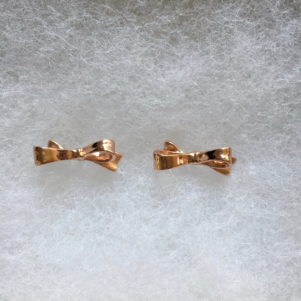 Kate Spade Love Notes Bow Earrings